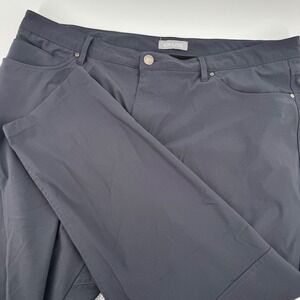 Ash & Erie Mens Everyday Pants Charcoal Grey 5-Pocket Chino 36x26 Short King